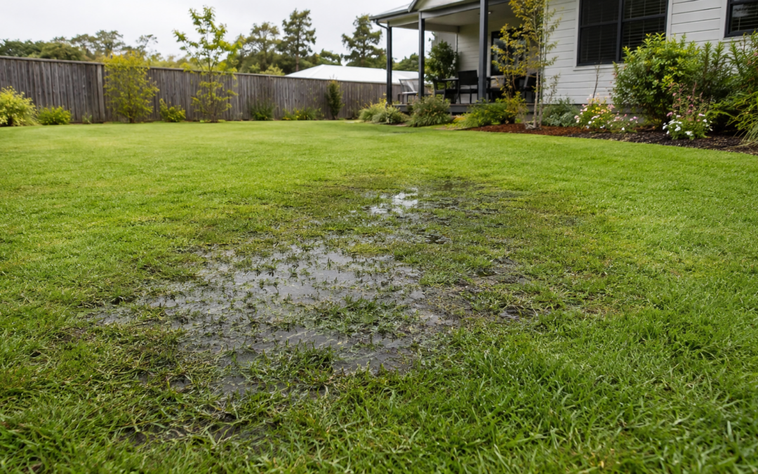 Why Is One Patch of Your Lawn Always Wet?